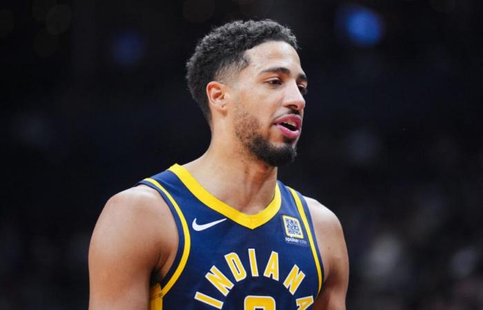 Tyrese Haliburton von den Pacers erzielt beim 114-110-Sieg über die Pelicans den Saisonhöchststand von 9 3-Punkte-Würfen