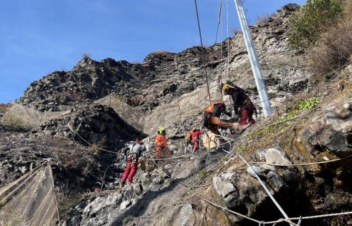 In Lettret läuft ein Projekt zur Klippensicherung