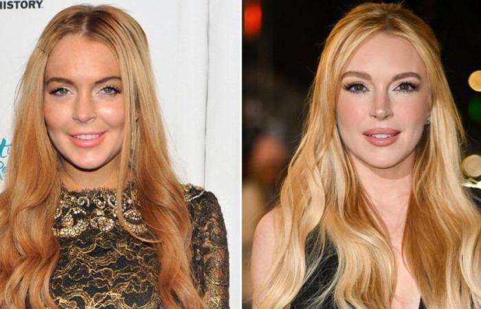 Das Gesicht von Lindsay Lohan ist im Internet besessen – doch die Fans befürchten einen unheilvollen Trend