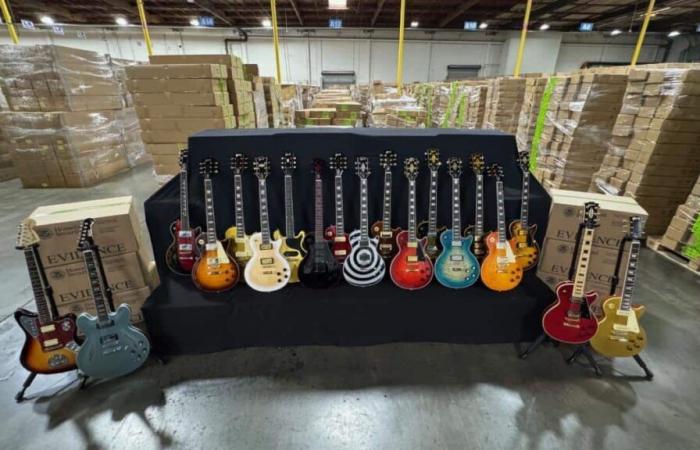 Mehr als 18 Millionen US-Dollar an gefälschten Gibson-Gitarren abgefangen