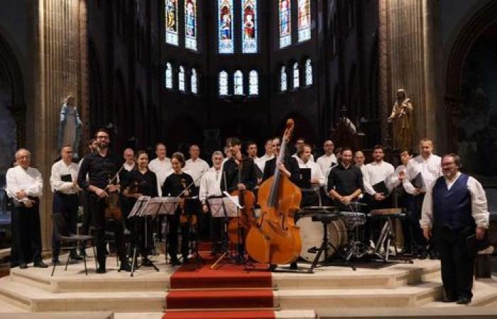 Konzert des baskischen Männerchors Anaiki – Kirche Saint Louis en L’Ile – Paris, 75004