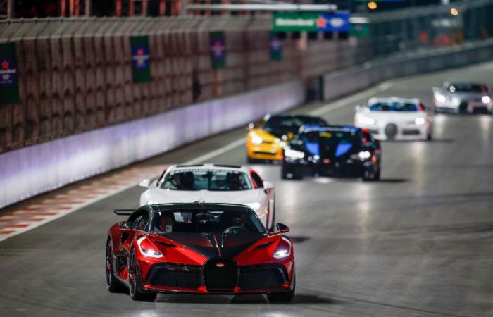 Bugatti hatte Anspruch auf seinen Grand Prix auf dem Las Vegas F1 Circuit!