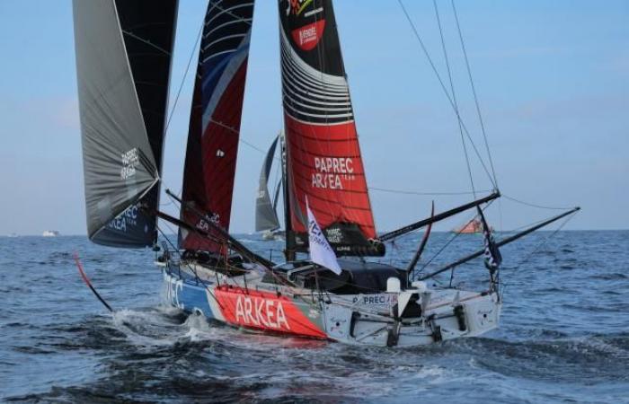 Laut Paprec Arkéa-Kapitän Yoann Richomme lieferten sich die Spitzenreiter der Vendée Globe ein „Geschwindigkeitsrennen“.