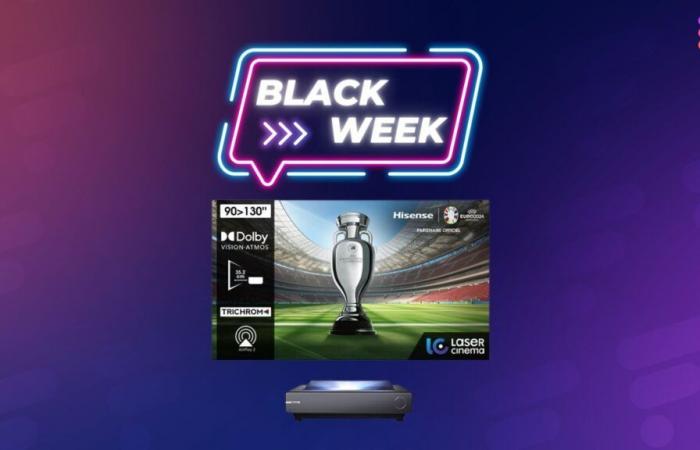 Nur heute ist dieser Hisense 4K-Videoprojektor in der Black Friday Week bei Fnac und Darty zum halben Preis erhältlich