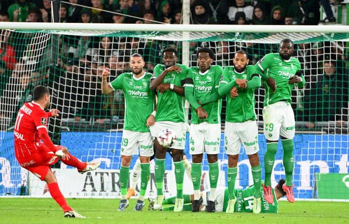 [ASSE-MHSC] Pierre Ekwah (ASSE): „Montpellier hat uns richtig unter Druck gesetzt“