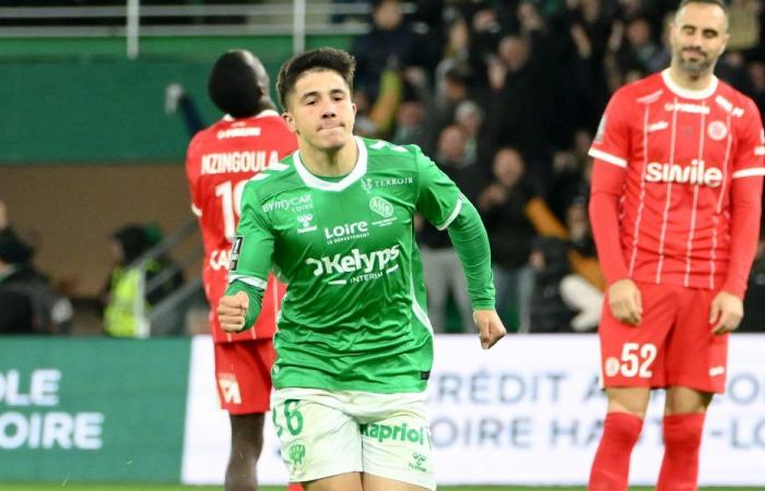 ASSE: Bouchouari reagiert nach seinem Tor und spricht über seinen Statuswechsel