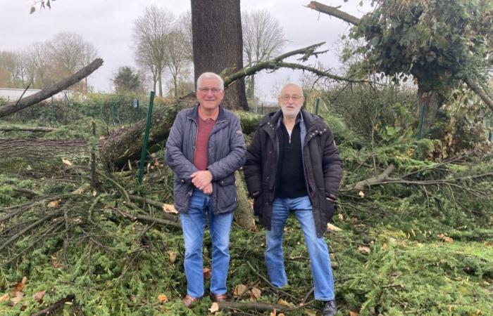 Drei Tage lang ohne Strom und Heizung in Orne, sagt er