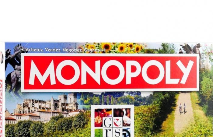 Eine Gers-Version von Monopoly, vorgestellt dem Departementsrat in Auch