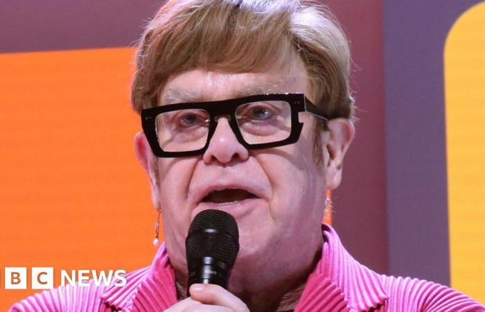 Das Album von Elton John wurde auf Eis gelegt, weil er nach einer Augeninfektion „nicht mehr sehen kann“.