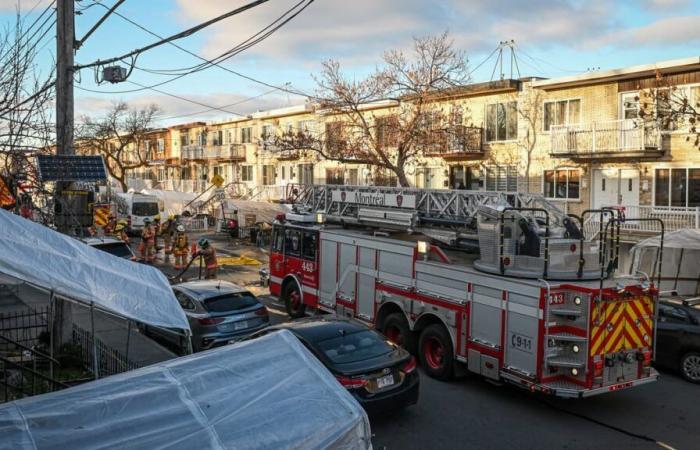 Bezirk Saint-Michel: Ein Mann kommt bei einem Brand in einem Haus ums Leben