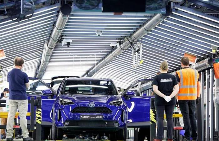 In Valenciennes feiert Toyota seinen 5-millionsten Yaris „Made in France“.