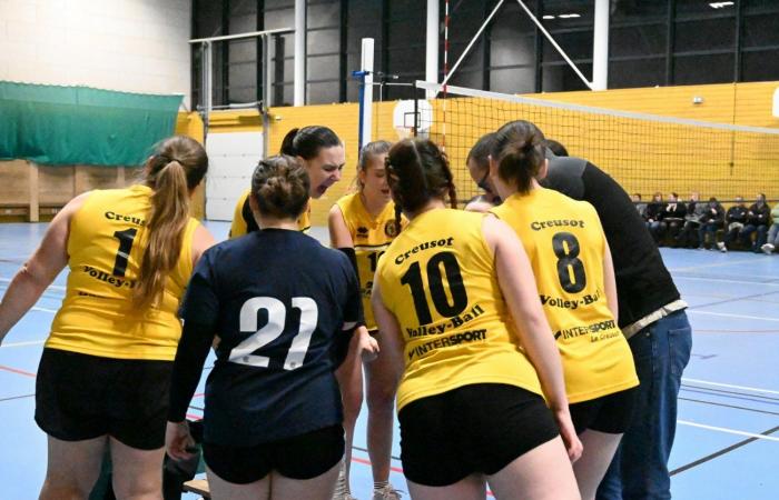 VOLLEYBALL: Nur die Männer von Le Creusot haben gewonnen… Die Frauen haben alles verloren…