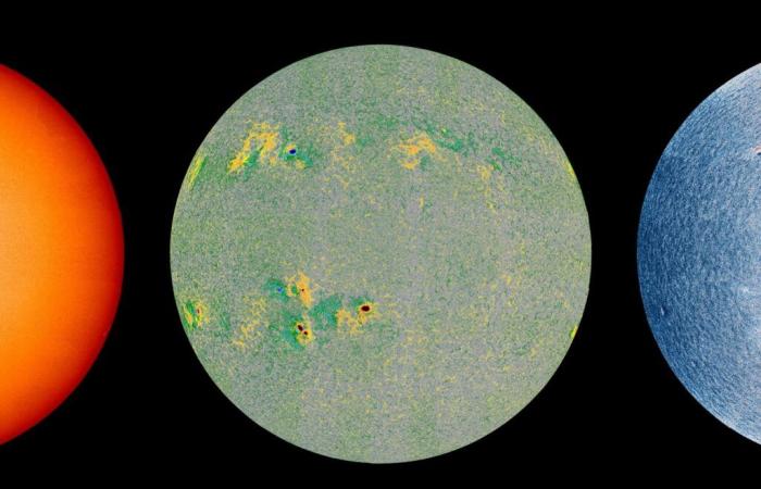 Die Sonne gesehen von Solar Orbiter, der Sonde der Europäischen Weltraumorganisation