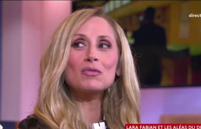 Lara Fabian: Die Sängerin wurde Opfer eines kleinen Zwischenfalls live in Cà vous (ZAPTV)