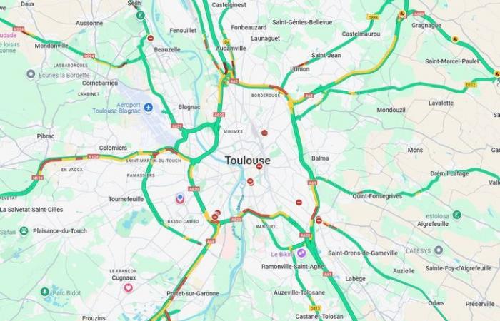 DIREKT. VTC-Demonstration in Toulouse: Der Schneckeneinsatz blockiert an diesem Mittwochmorgen die äußere Ringstraße vollständig