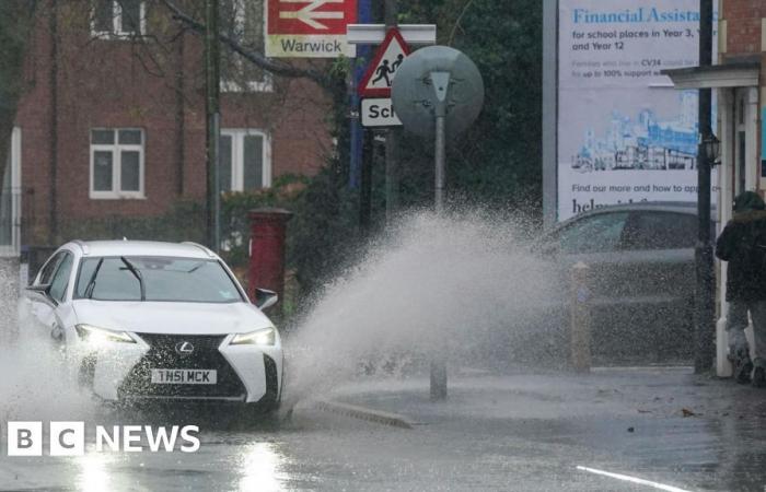 Sturm Conall bringt mehr Regen in Teile von England und Wales