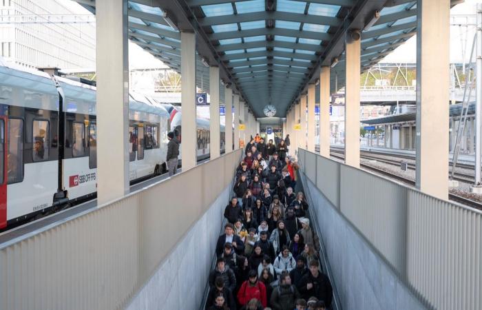 CFF: Täglich 50 % mehr Reisende am Bahnhof Renens