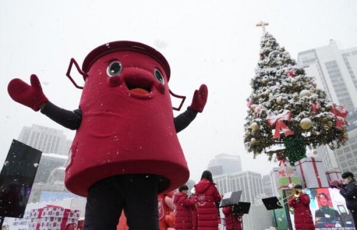 Der größte November-Schneesturm seit einem halben Jahrhundert trifft Seoul und setzt Flüge ab