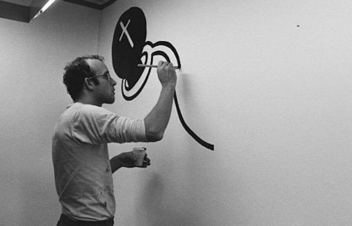 Keith Haring wurde in einer völlig kostenlosen Ausstellung in Paris hervorgehoben