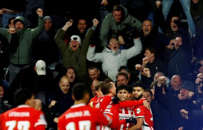 Zusammenfassung der Champions League – Siege für Borussia Dortmund und Benfica, während der PSV mit einem späten Comeback den Rekord bricht