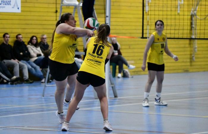 VOLLEYBALL: Nur die Männer von Le Creusot haben gewonnen… Die Frauen haben alles verloren…