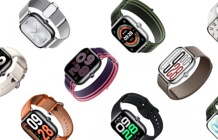 Xiaomi bringt eine neue preiswerte Uhr mit sehr großem Bildschirm auf den Markt, die Redmi Watch 5