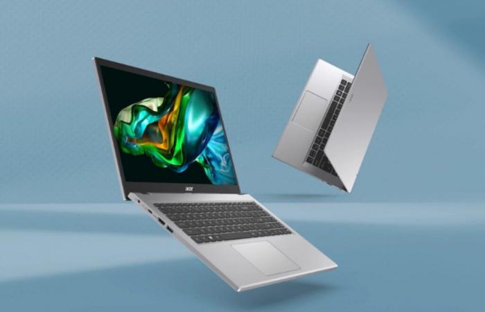 Amazon zeigt zu diesem Acer-Laptop ein XL-Angebot an, der Preis scheint woanders zu kommen ????