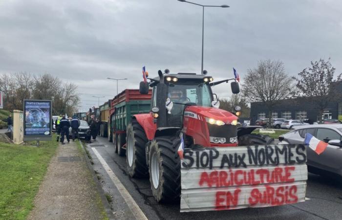 Poitiers, La Crèche, Tours, die Aktionen nehmen zu