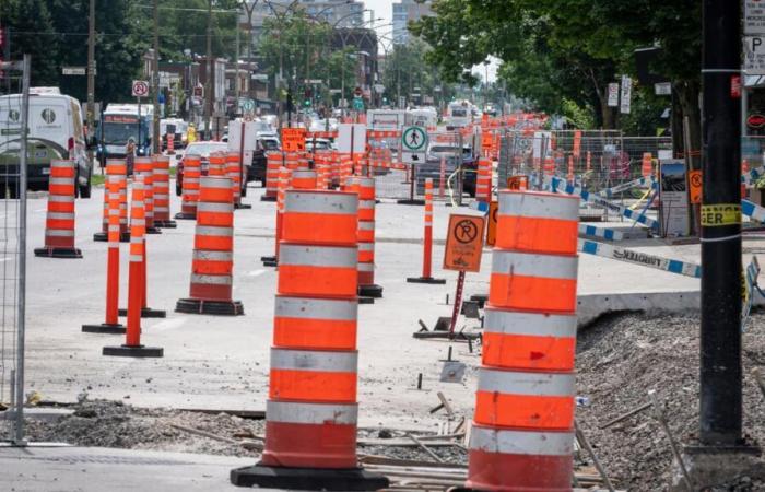 Starker Anstieg der Baustellen in Montreal im Jahr 2025