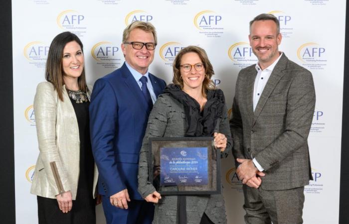 Caroline Richer Gewinnerin des AFP Quebec Rising Star Award