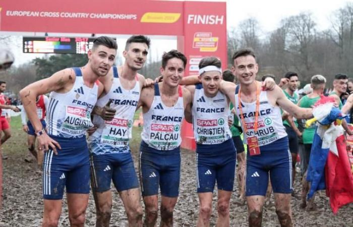 Das französische Team strebt den europäischen Crosslauf an