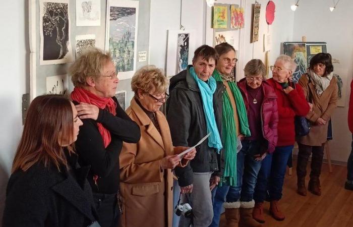 Boote Die Ausstellung „Pèle Melle“ in La Quincaillerie