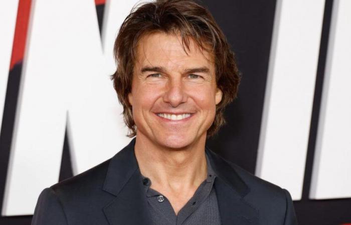 Hochkonzentriert und mit verschlossenem Gesicht bereitet sich Tom Cruise auf einen neuen Anthologie-Stunt in der nächsten Mission Impossible vor