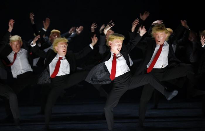 Donald Trump im Mittelpunkt einer engagierten Tanzshow in Avignon