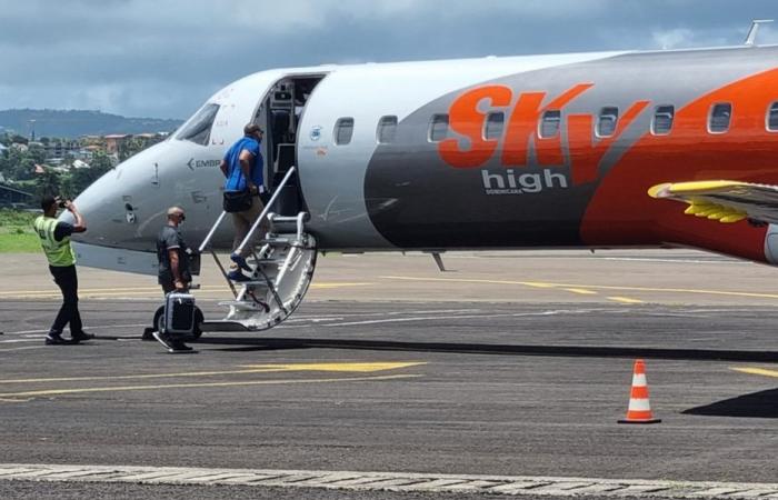 Ein Jahr nach ihrer Ankunft in Guyana tankt die Fluggesellschaft Sky High auf