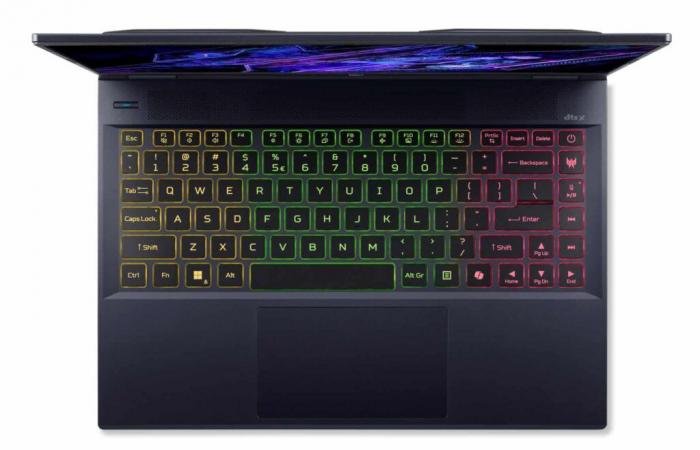 Aktion 1699€ Acer Predator Helios Neo 14 PHN14-51-59AF, Ultrabook Gamer Multimedia 14″ 2,5K 120Hz 8h Core Ultra RTX 4060 RAM 32 Go einfach zu transportieren