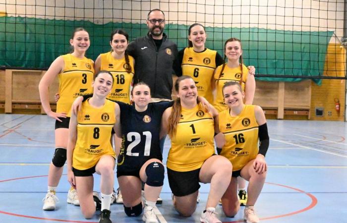 VOLLEYBALL: Nur die Männer von Le Creusot haben gewonnen… Die Frauen haben alles verloren…