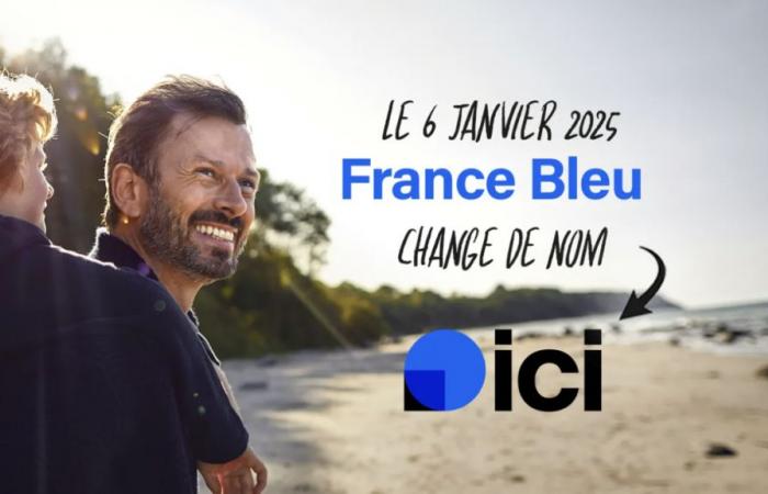 Es ist offiziell, die 44 lokalen Radiosender von France Bleu werden am 6. Januar zu „Ici“.