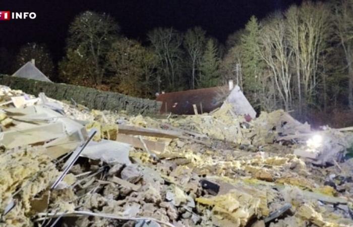 Seine-et-Marne: Ein durch eine Explosion in die Luft gesprengtes Haus, ein Toter und eine Person in absoluter Not