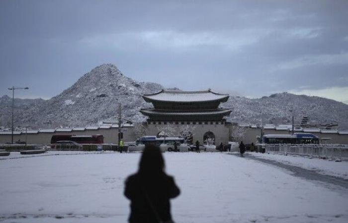 Der größte November-Schneesturm seit einem halben Jahrhundert trifft Seoul und setzt Flüge ab