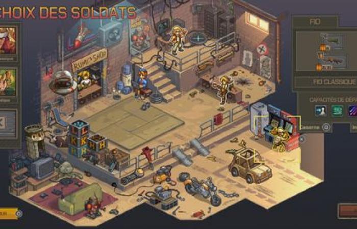 Test von Metal Slug Tactics auf PS5 von jeuxvideo.com