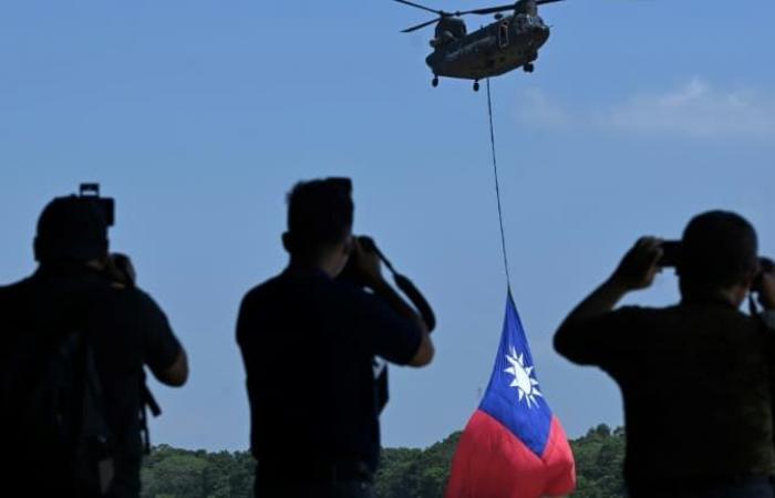 Angesichts des chinesischen Drucks organisiert Taiwan militärische Luft- und Seeübungen