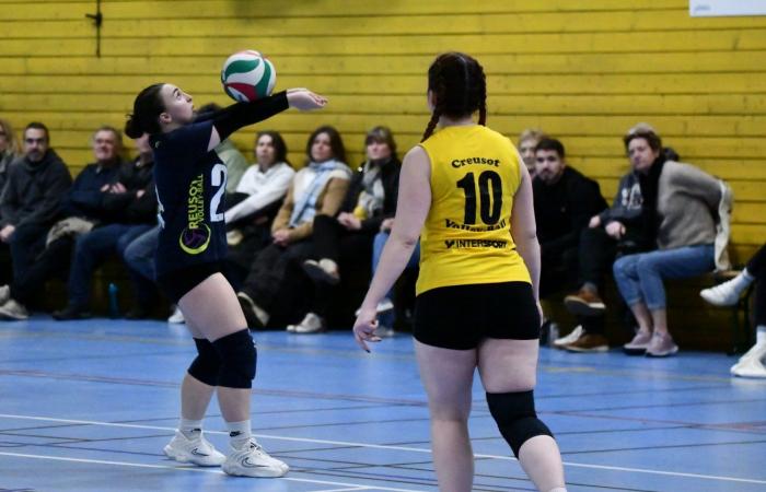 VOLLEYBALL: Nur die Männer von Le Creusot haben gewonnen… Die Frauen haben alles verloren…