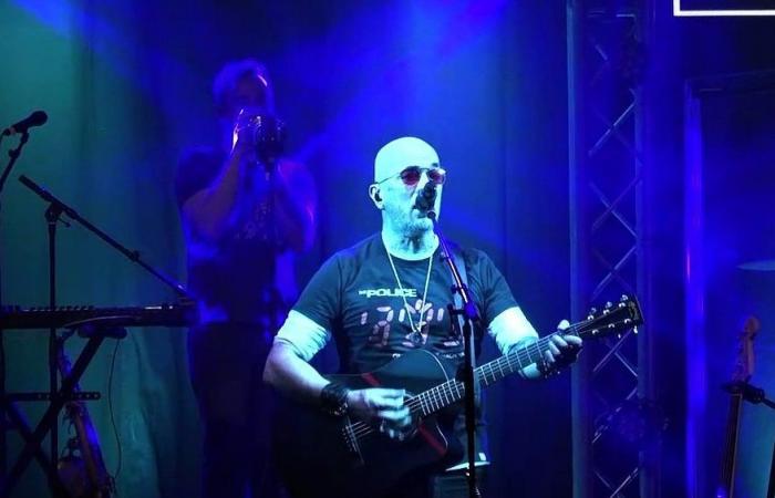 Pascal Obispo, live vom France Bleu Live-Konzert in Uzès