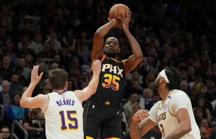 Durant und Beal kehren zurück, während die Big 3 der Suns die Lakers besiegen