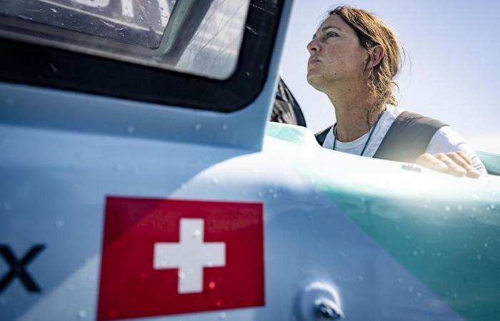 Vendée Globe: Das Segel von Justine Mettraux ist zerrissen