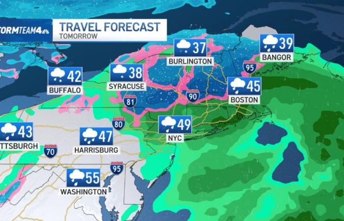 Für die Parade wird Regen erwartet, dann winterliche Chill-Hits – NBC New York