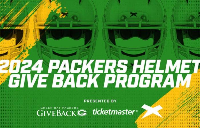 Die Packers geben etwas zurück, Ticketmaster spendet neue Helme an 10 High-School-Footballteams in Wisconsin