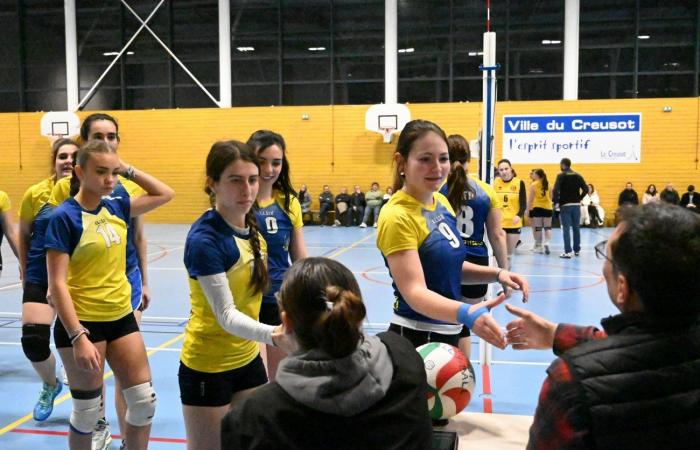 VOLLEYBALL: Nur die Männer von Le Creusot haben gewonnen… Die Frauen haben alles verloren…