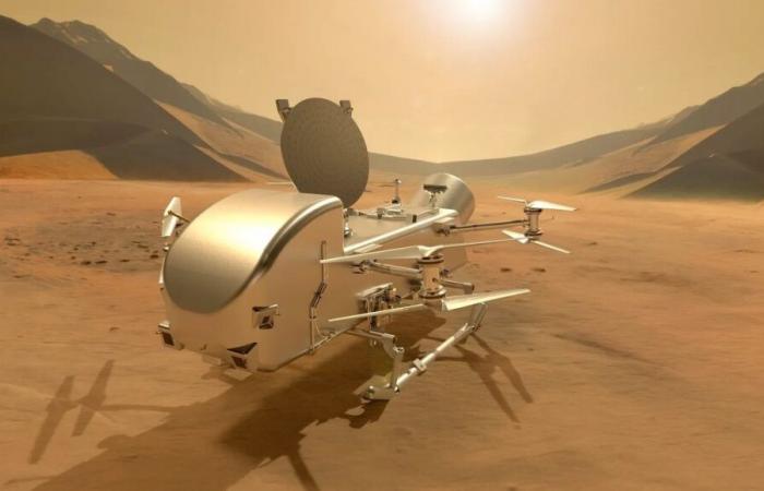 Die NASA schreibt SpaceX den Start von Dragonfly zu, dem Oktomotor, der Titan in der Nähe von Saturn überfliegen wird